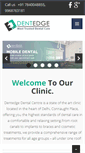 Mobile Screenshot of dentedgeclinic.com